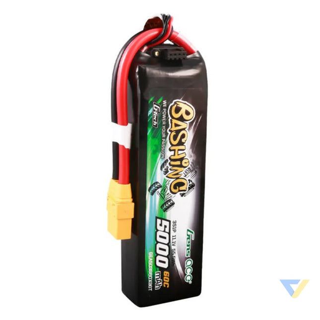 GensAce 5kmAh 11.1V 60C 3S1P battery with XT90 connector Lithium and NiMH