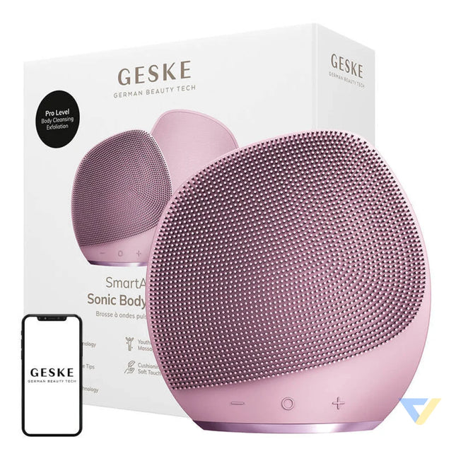 Geske Sonic Body Brush&Intensive Exfoliator 7in1 (pink) Massagers