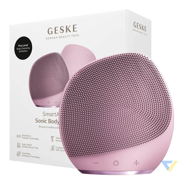 Geske Sonic Body Brush&Intensive Exfoliator 7in1 (pink) Massagers