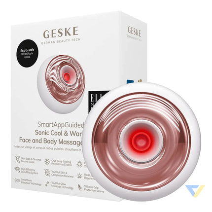 Geske Sonic Cool & Warm Face & Body Massager 9in1 (starlight) Massagers