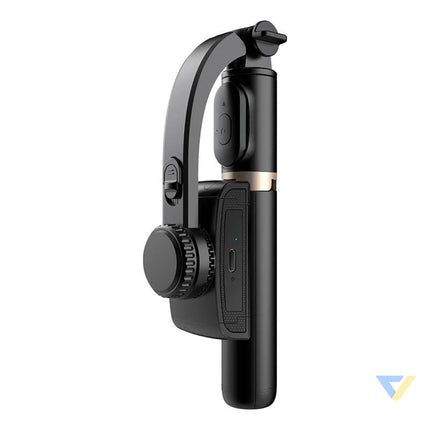 Gimbal/stand with light APEXEL Q08d (black) Tripods and ring lights