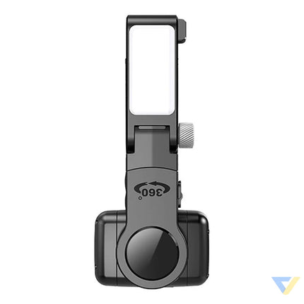 Gimbal/stand with light APEXEL Q18 (black) Tripods and ring lights