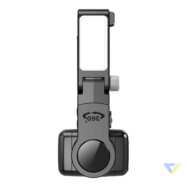 Gimbal/stand with light APEXEL Q18 (black) Tripods and ring lights