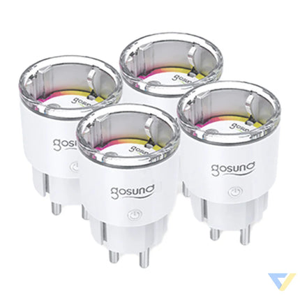 Gosund EP2-Z ZigBee smart socket (four-pack) 10A Power plugs