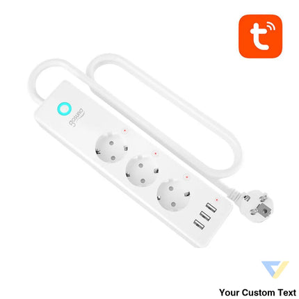 Gosund P1 PLUS smart WiFi power strip (3x AC schuko 3x USB A) Tuya Power strips