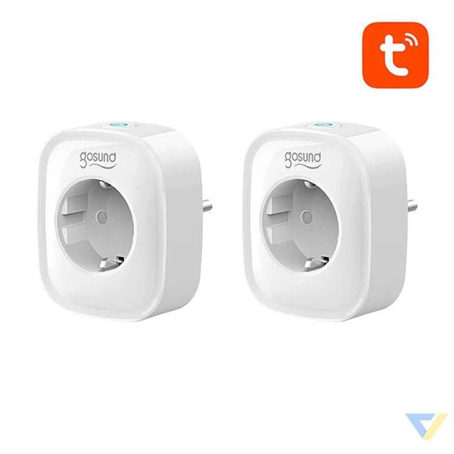 Gosund SP1 WiFi smart socket 2 pieces (two pack) 16A Tuya Power plugs