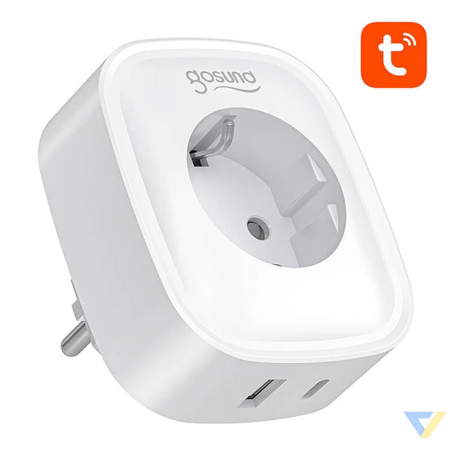 Gosund SP6 16A USB C 20W Tuya smart WiFi/Bluetooth socket Power plugs