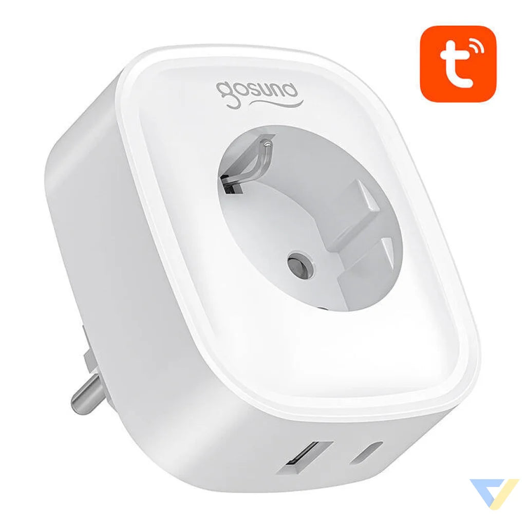 Gosund SP6 16A USB C 20W Tuya smart WiFi/Bluetooth socket Power plugs