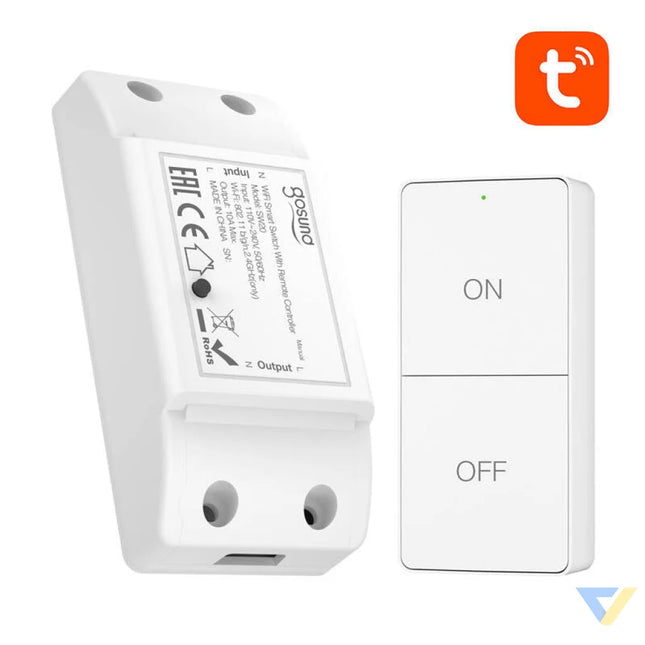 Gosund SW20 10A WiFi Smart Switch + Remote Control Tuya Smart controllers