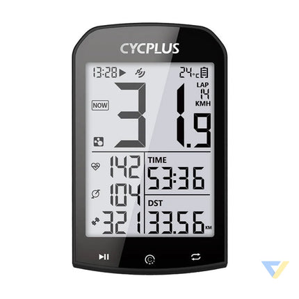 GPS bike computer Cycplus M1 compatibile with Strava Trainingpeaks etc. Bicycle computers