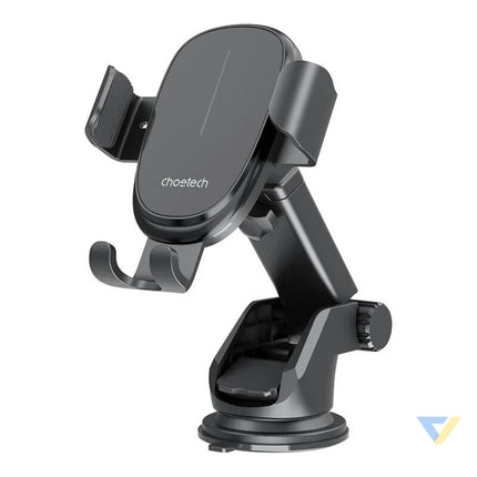 Gravity car holder with charger Choetech T203 F 15W (black) Phone holders