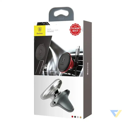 Gravity car mount for air vent Baseus (silver) Phone holders