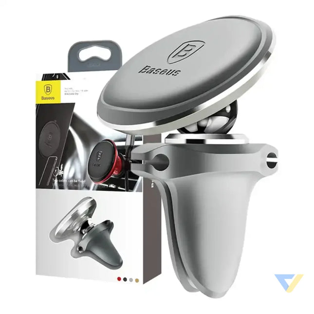 Gravity car mount for air vent Baseus (silver) Phone holders