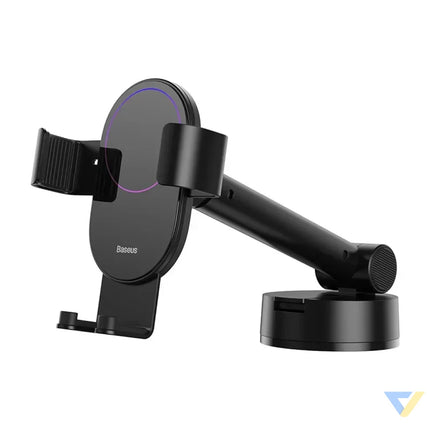 Gravity car mount for Baseus Tank phone with suction cup (black) Phone holders