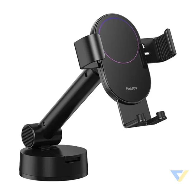 Gravity car mount for Baseus Tank phone with suction cup (black) Phone holders