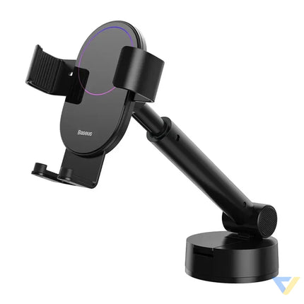 Gravity car mount for Baseus Tank phone with suction cup (black) Phone holders