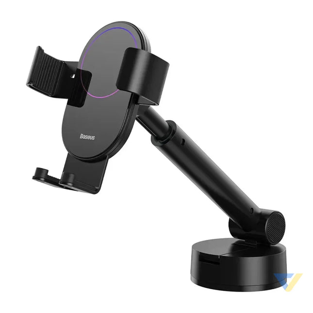 Gravity car mount for Baseus Tank phone with suction cup (black) Phone holders
