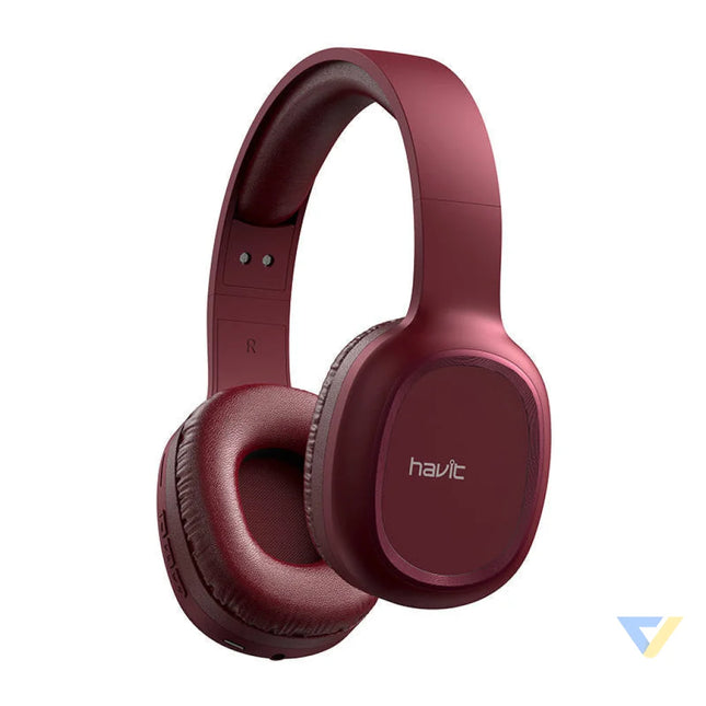 Havit H2590BT PRO Wireless Bluetooth headphones (red) Over ear