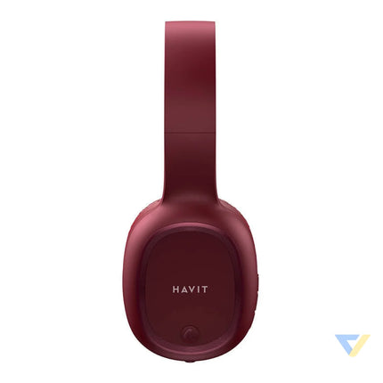 Havit H2590BT PRO Wireless Bluetooth headphones (red) Over ear