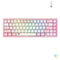 Havit KB874L RGB Mechanical Gaming Keyboard (pink and white) (QWERTY) Wired