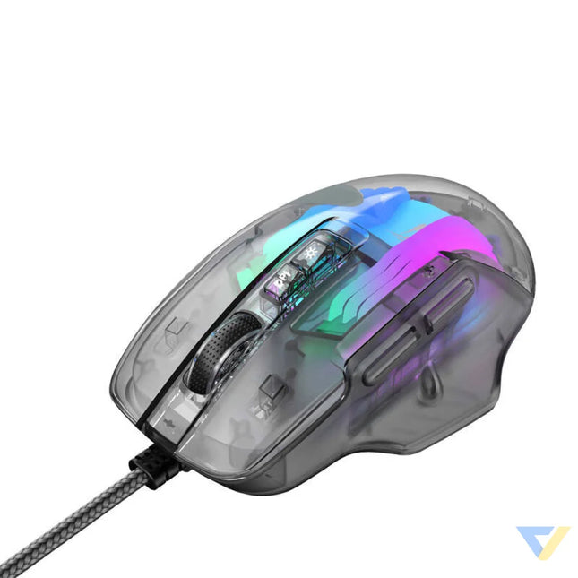 Havit MS1011SE wired gaming mouse (transparent/black) Wired