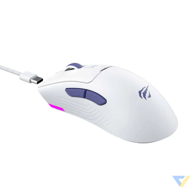 Havit MS966 RGB wired gaming mouse (white) Wired