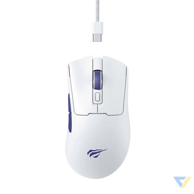 Havit MS966 RGB wired gaming mouse (white) Wired