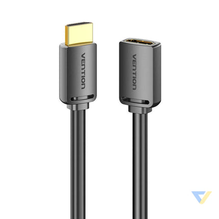 HDMI 2.0 Male to HDMI 2.0 Female Extension Cable Vention AHCBD 0,5m 4K 60Hz (Black) Video cables