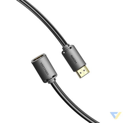 HDMI 2.0 Male to HDMI 2.0 Female Extension Cable Vention AHCBH 2m 4K 60Hz (Black) Video cables
