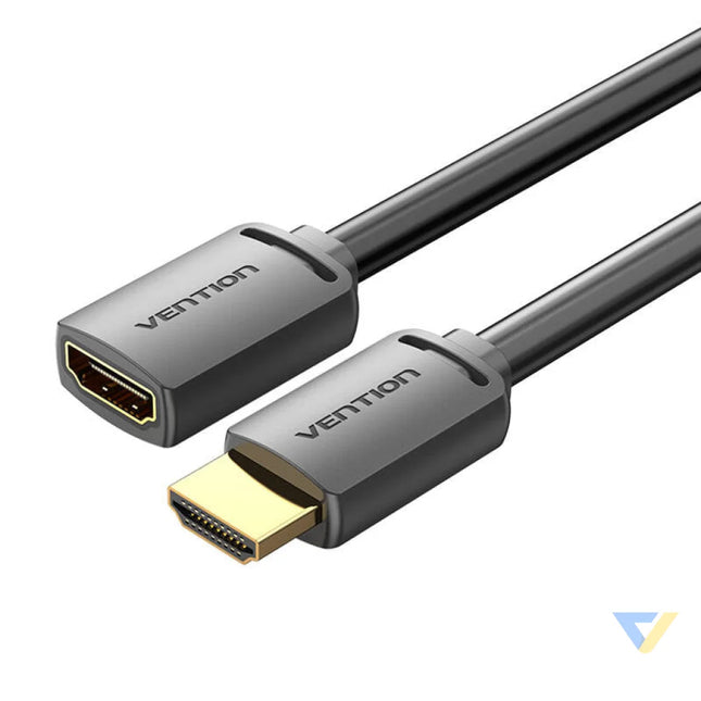 HDMI 2.0 Male to HDMI 2.0 Female Extension Cable Vention AHCBH 2m 4K 60Hz (Black) Video cables