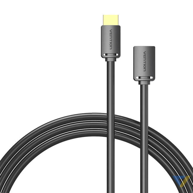 HDMI 2.0 Male to HDMI 2.0 Female Extension Cable Vention AHCBI 3m 4K 60Hz (Black) Video cables