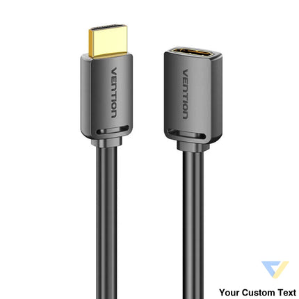 HDMI 2.0 Male to HDMI 2.0 Female Extension Cable Vention AHCBJ 5m 4K 60Hz (Black) Video cables