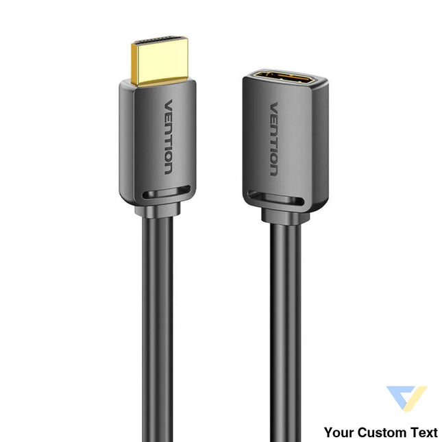 HDMI 2.0 Male to HDMI 2.0 Female Extension Cable Vention AHCBJ 5m 4K 60Hz (Black) Video cables