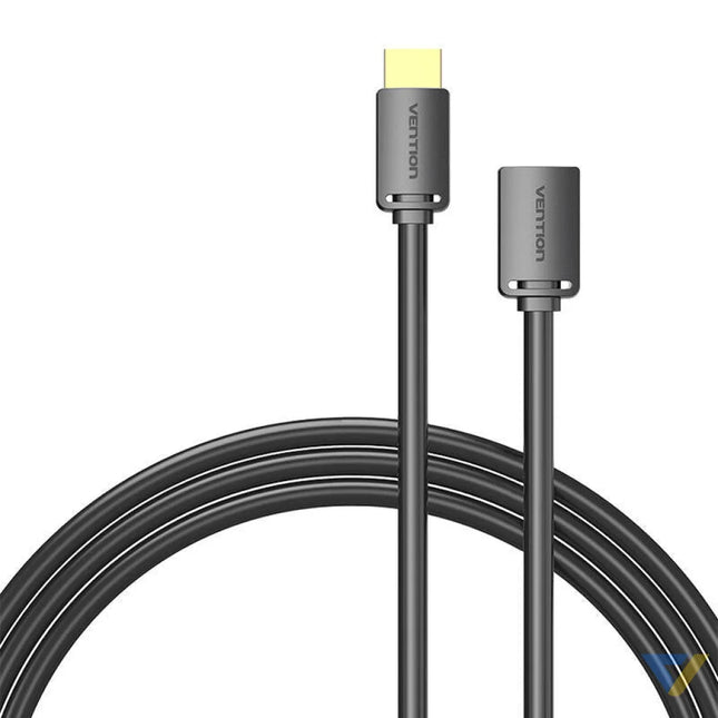 HDMI 2.0 Male to HDMI 2.0 Female Extension Cable Vention AHCBJ 5m 4K 60Hz (Black) Video cables