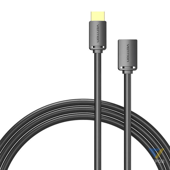 HDMI 2.0 Male to HDMI 2.0 Female Extension Cable Vention AHCBJ 5m 4K 60Hz (Black) Video cables