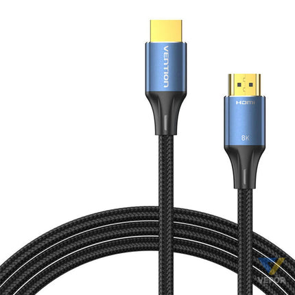 HDMI 2.1 Cable Vention ALGLH 2m 8K 60Hz/ 4K 120Hz (Blue) Video cables