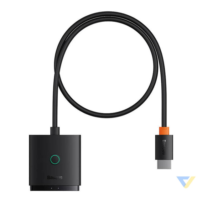 HDMI Switch Baseus with 1m Cable Cluster Black Adapters connectors and converters