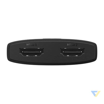 HDMI Switch Baseus with 1m Cable Cluster Black Adapters connectors and converters