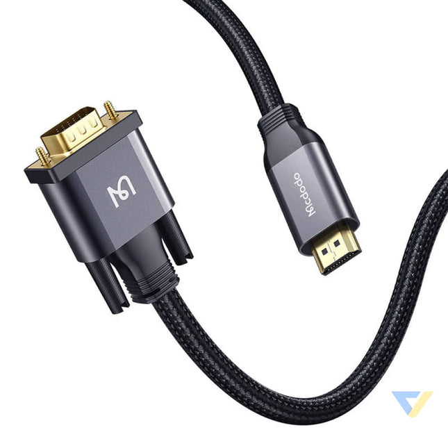 HDMI to VGA adapter Mcdodo CA 7770 2m (black) Adapters connectors and converters