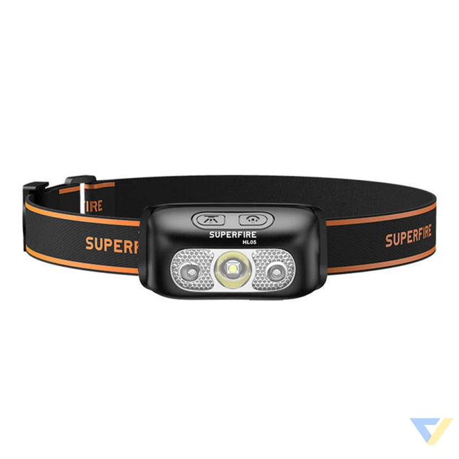 Headlamp Superfire HL05 E 120lm USB Head flashlights