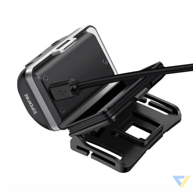 Headlamp Superfire HL07 – 320lm USB 5 modes 90m Head flashlights