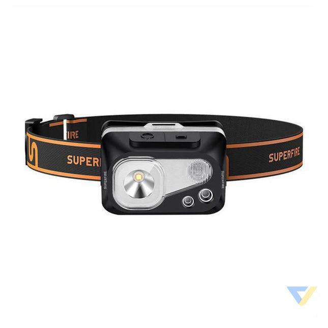 Headlamp Superfire HL07 – 320lm USB 5 modes 90m Head flashlights