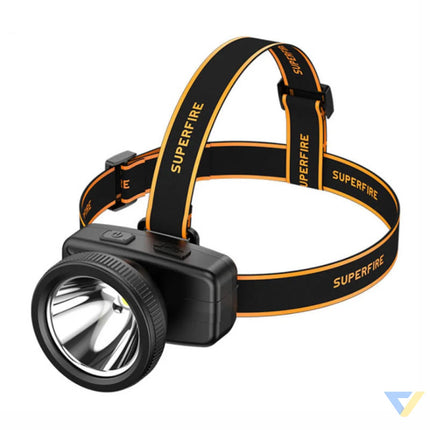 Headlamp Superfire HL55 – 150lm USB C 4 modes 270m Head flashlights