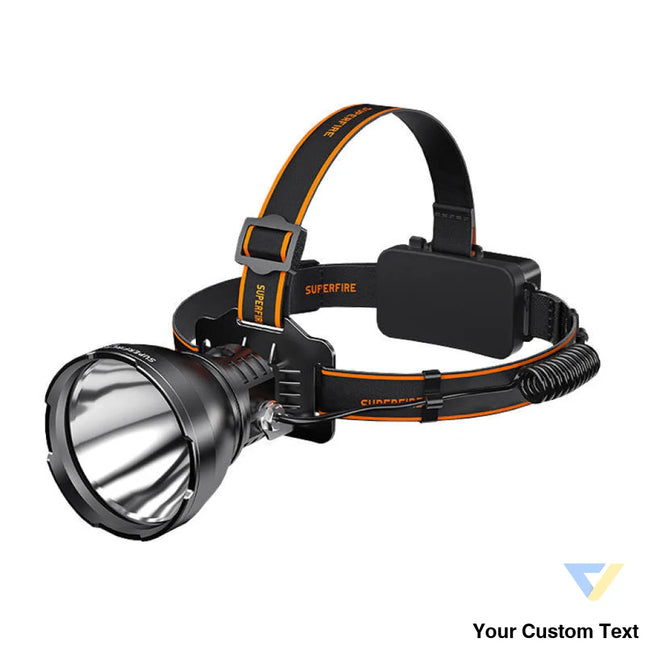 Headlamp Superfire HL60 – 2300lm 4 modes 330m range 36W LED Head flashlights