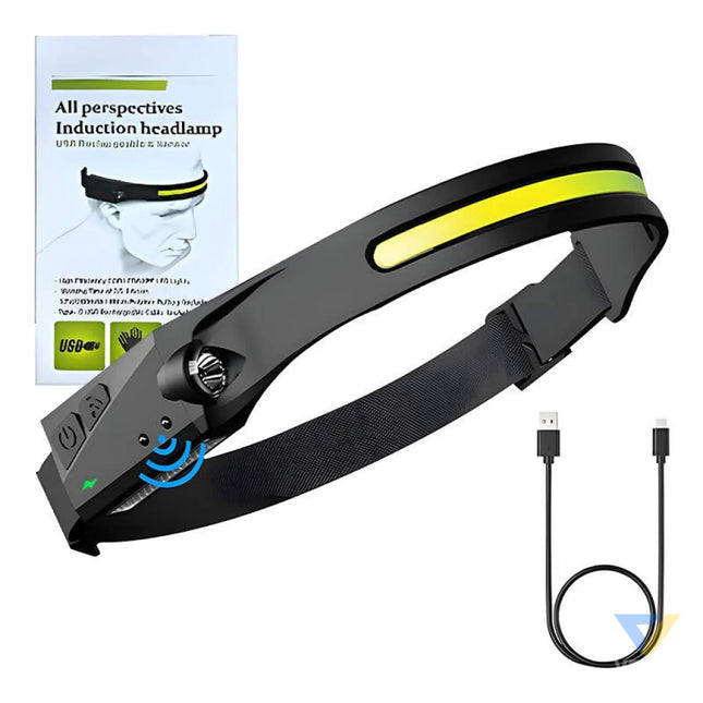 Headlamp Superfire HL65 – 120lm USB C 5 modes 30m Head flashlights