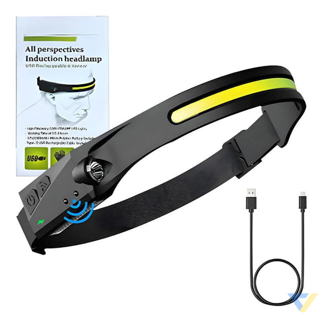 Headlamp Superfire HL65 – 120lm USB C 5 modes 30m Head flashlights