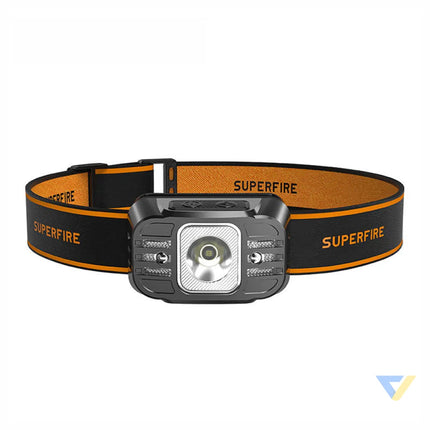 Headlamp Superfire HL75 X – 220lm USB 7 modes 120m Head flashlights