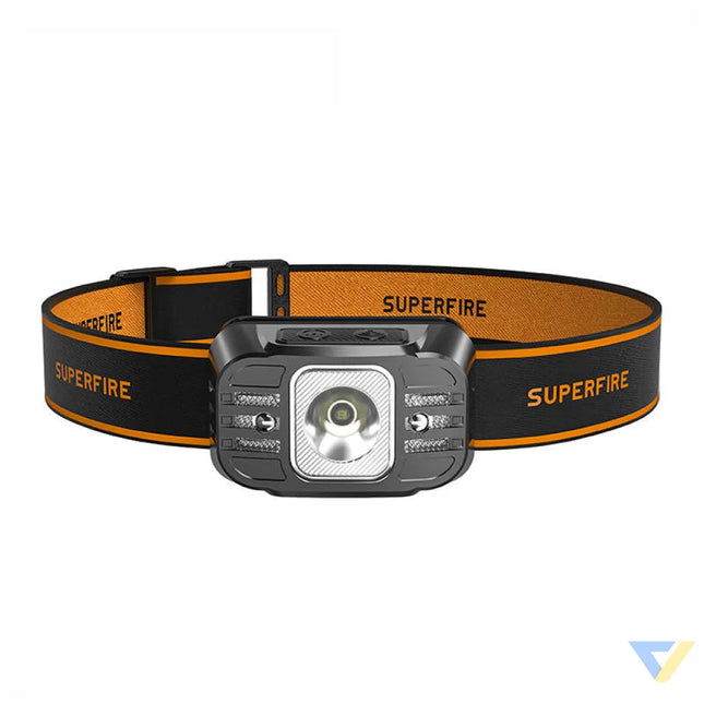 Headlamp Superfire HL75 X – 220lm USB 7 modes 120m Head flashlights