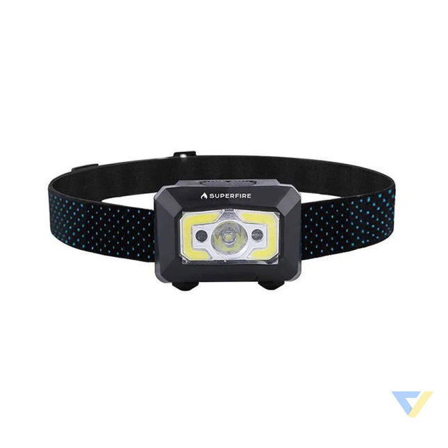 Headlamp Superfire X30 – 340lm USB 5 modes 130m Head flashlights