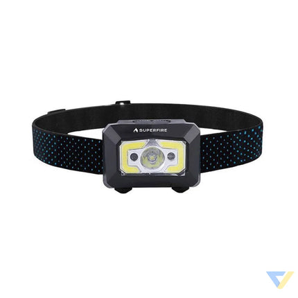 Headlamp Superfire X30 – 340lm USB 5 modes 130m Head flashlights